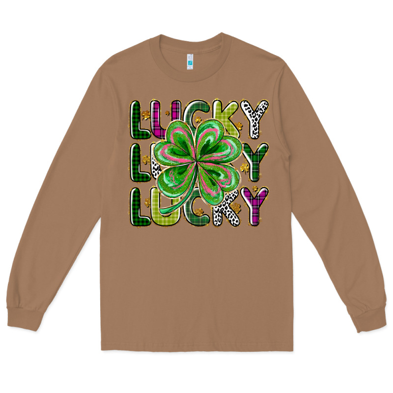 Lucky Long Sleeve Tee by CowhideDigitalArt | Teevron