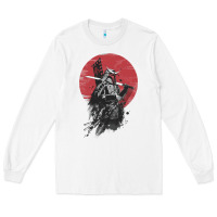 White Soul of Samurai Long Sleeve Tee - artisFamous