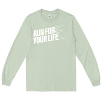 Matcha run for your life Long Sleeve Tee - artisFamous