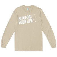 Mushroom run for your life Long Sleeve Tee - artisFamous