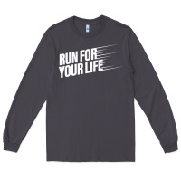 Smoke run for your life Long Sleeve Tee - artisFamous