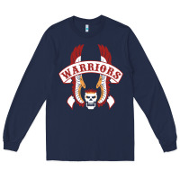 Navy Warriors Long Sleeve Tee - artisFamous