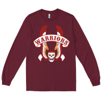 Burgundy Warriors Long Sleeve Tee - artisFamous