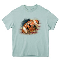 Arona American Football Flag Players Heavy Core Tee - CowCowDesign