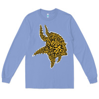 Colony Blue Viking Style Long Sleeve Tee - artisFamous
