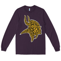 Plum Viking Style Long Sleeve Tee - artisFamous