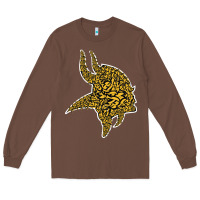 Chestnut Viking Style Long Sleeve Tee - artisFamous