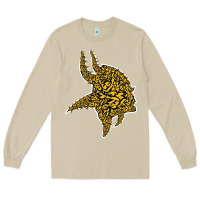 Mushroom Viking Style Long Sleeve Tee - artisFamous