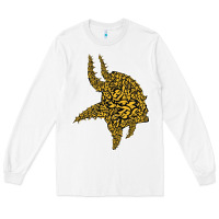 White Viking Style Long Sleeve Tee - artisFamous