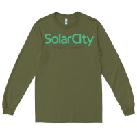 Army Green SolarCity Long Sleeve Tee - artisFamous