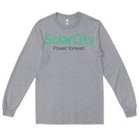 Heather Grey SolarCity Long Sleeve Tee - artisFamous