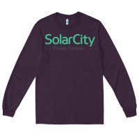 Plum SolarCity Long Sleeve Tee - artisFamous