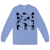 Colony Blue billiards Long Sleeve Tee - artisFamous