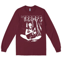 Burgundy the   c.r.a.m.p.s   t shirt Long Sleeve Tee - artisFamous