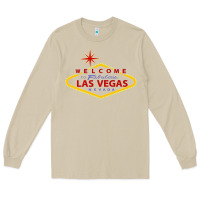 Mushroom Welcome to Fabulous Las Vegas Nevada Long Sleeve Tee - artisFamous