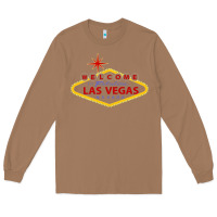 Toasted Coconut Welcome to Fabulous Las Vegas Nevada Long Sleeve Tee - artisFamous