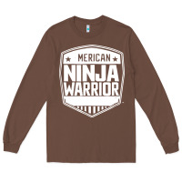 Chestnut american ninja warrior Long Sleeve Tee - artisFamous