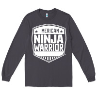 Smoke american ninja warrior Long Sleeve Tee - artisFamous