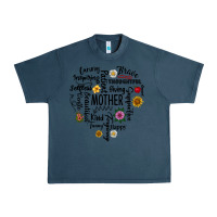 Midnight Navy Mother Urban Heavy Tee - CowhideDigitalArt