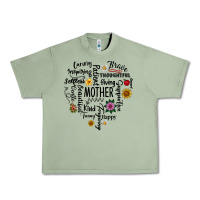 Oil Green Mother Urban Heavy Tee - CowhideDigitalArt