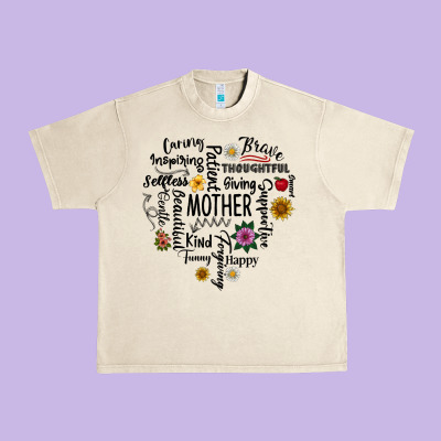 Mother Urban Heavy Tee Designed By Cowhidedigitalart