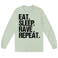 Matcha eat sleep rave repeat Long Sleeve Tee - artisFamous