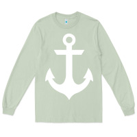 Matcha preppy nautical anchor Long Sleeve Tee - artisFamous