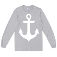Moon Dust preppy nautical anchor Long Sleeve Tee - artisFamous