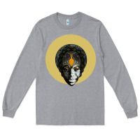 Heather Grey Feeling Good Nina Simone Long Sleeve Tee - artisFamous