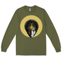 Army Green Feeling Good Nina Simone Long Sleeve Tee - artisFamous