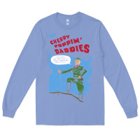 Colony Blue Cherry Poppin' Daddies Long Sleeve Tee - artisFamous