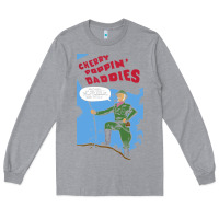 Heather Grey Cherry Poppin' Daddies Long Sleeve Tee - artisFamous