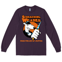 Plum Screeching Weasel Some Freaks Of Atavism Long Sleeve Tee - artisFamous