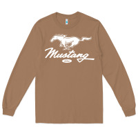 Toasted Coconut mustang pony script Long Sleeve Tee - artisFamous