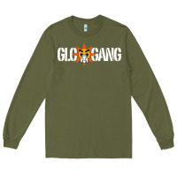 Army Green glo gang Long Sleeve Tee - artisFamous