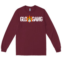 Burgundy glo gang Long Sleeve Tee - artisFamous