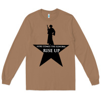 Toasted Coconut here comes the general rise up Long Sleeve Tee - artisFamous
