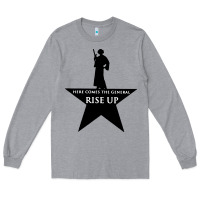 Heather Grey here comes the general rise up Long Sleeve Tee - artisFamous