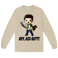 Mushroom hey, ass butt Long Sleeve Tee - artisFamous