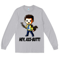 Moon Dust hey, ass butt Long Sleeve Tee - artisFamous