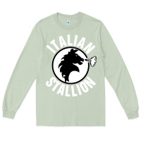 Matcha italian stallion Long Sleeve Tee - artisFamous