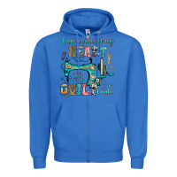 True Royal i sew a piece of my heart into every quilt i make Zipper Hoodie - RanaPortraitStore