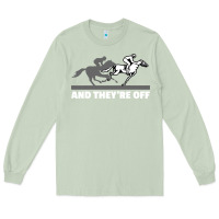Matcha horse racing Long Sleeve Tee - artisFamous