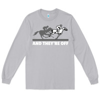 Moon Dust horse racing Long Sleeve Tee - artisFamous