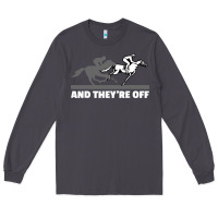 Smoke horse racing Long Sleeve Tee - artisFamous