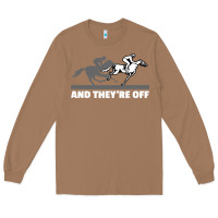 Toasted Coconut horse racing Long Sleeve Tee - artisFamous