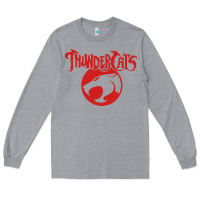 Heather Grey Thunders Cats Long Sleeve Tee - artisFamous