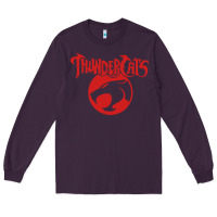 Plum Thunders Cats Long Sleeve Tee - artisFamous