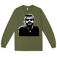 Army Green yasser arafat Long Sleeve Tee - artisFamous