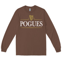 Chestnut The Pogues 1982 Long Sleeve Tee - artisFamous